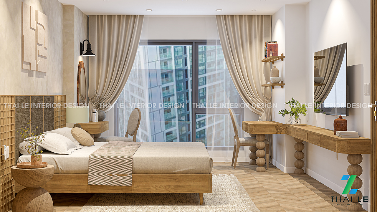 Thiết kế nội thất căn hộ The Antonia Q7 - 106m2